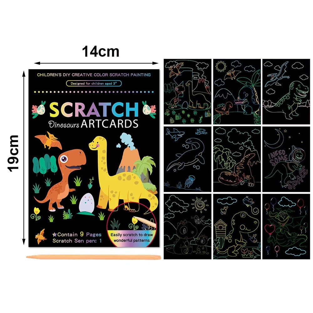 Rainbow Magic Scratch Book