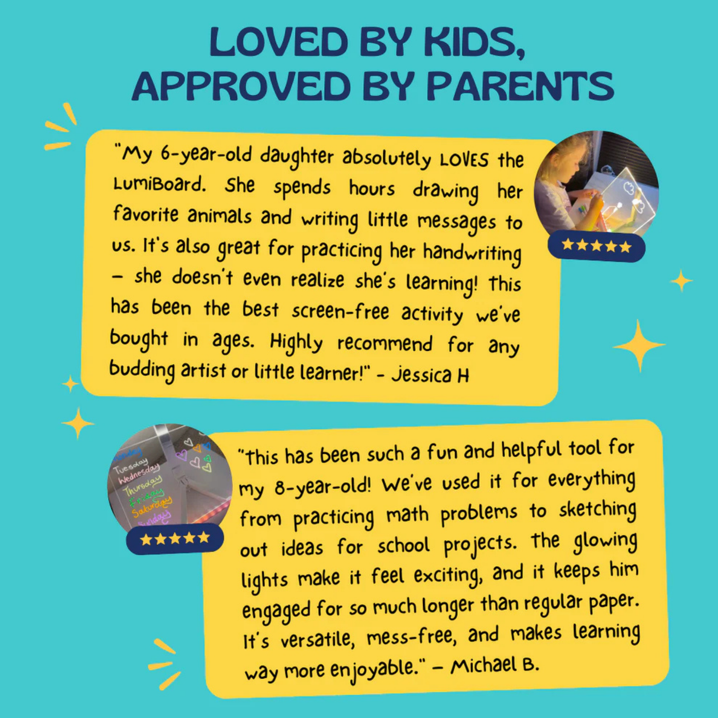 LED Glow Drawing Board