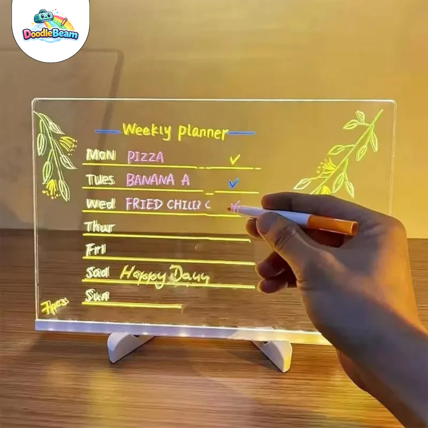 LED Glow Drawing Board