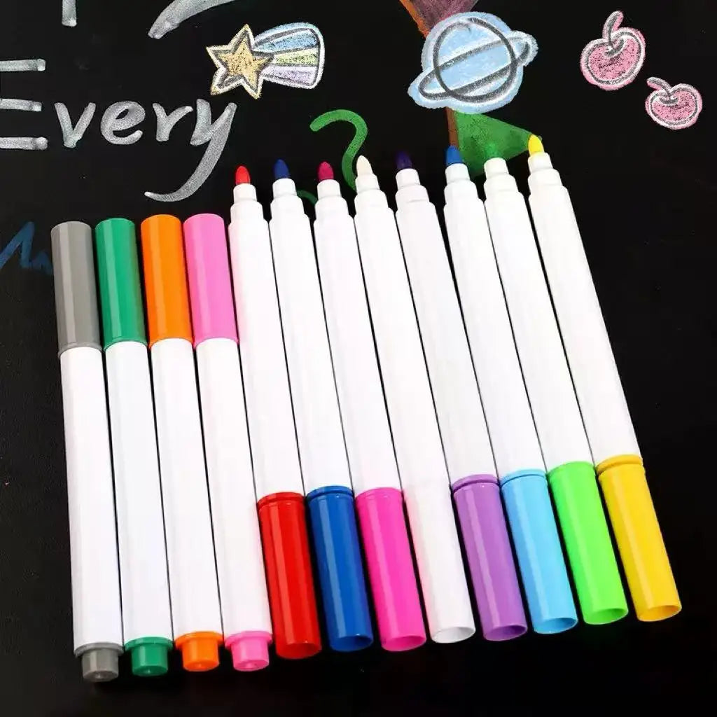Colorful liquid chalk