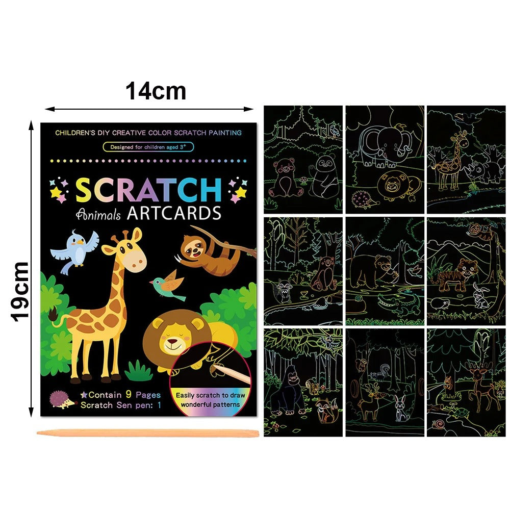 Rainbow Magic Scratch Book