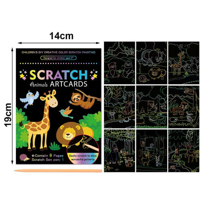Rainbow Magic Scratch Book