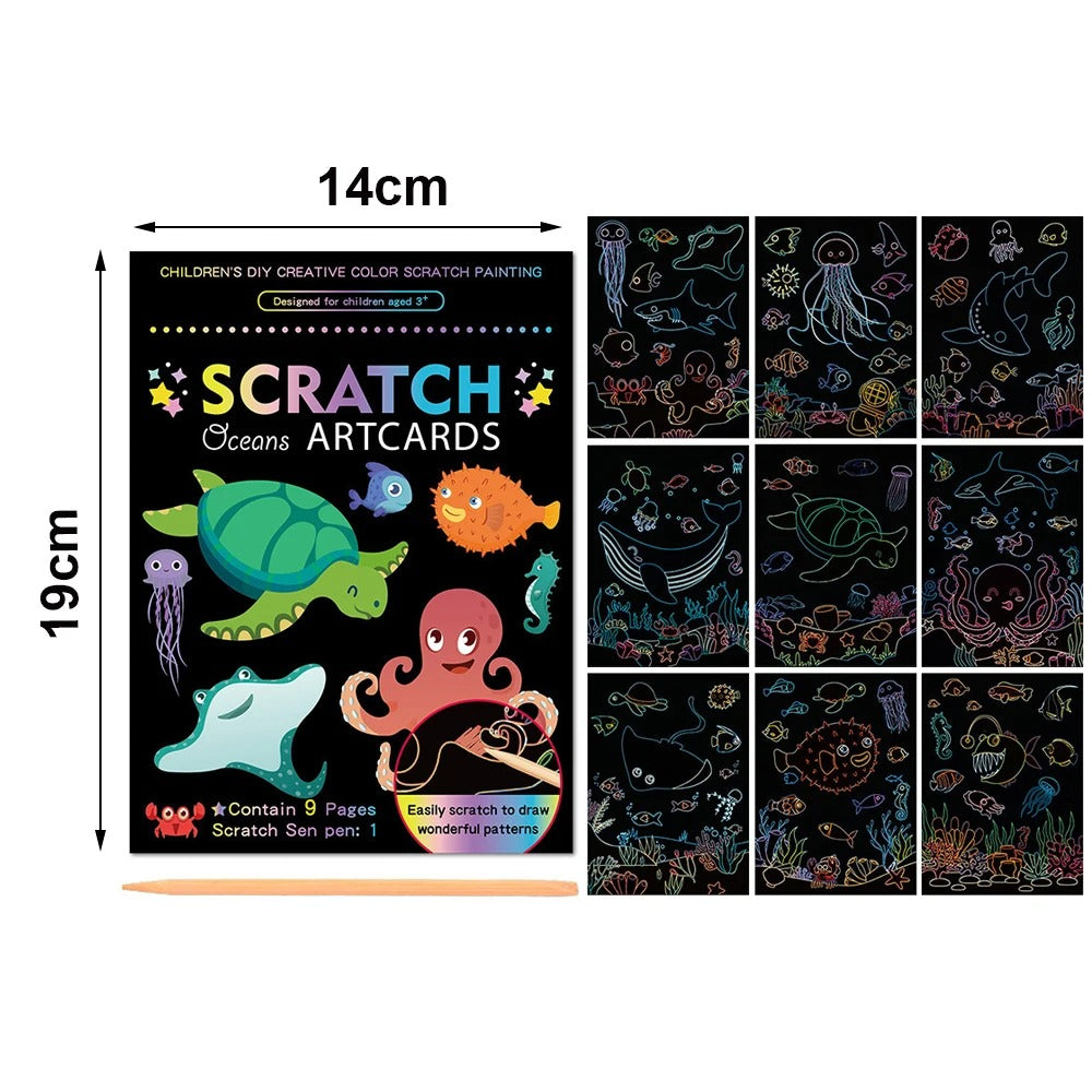 Rainbow Magic Scratch Book