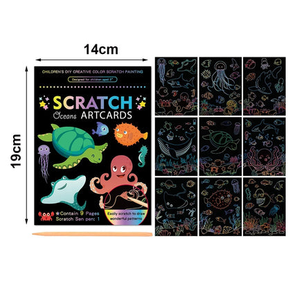 Rainbow Magic Scratch Book