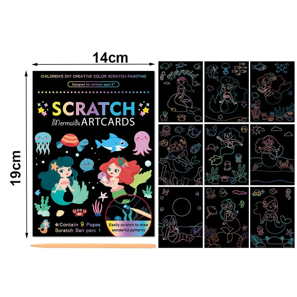 Rainbow Magic Scratch Book