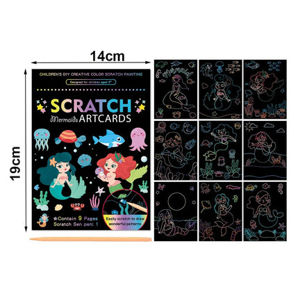 Rainbow Magic Scratch Book