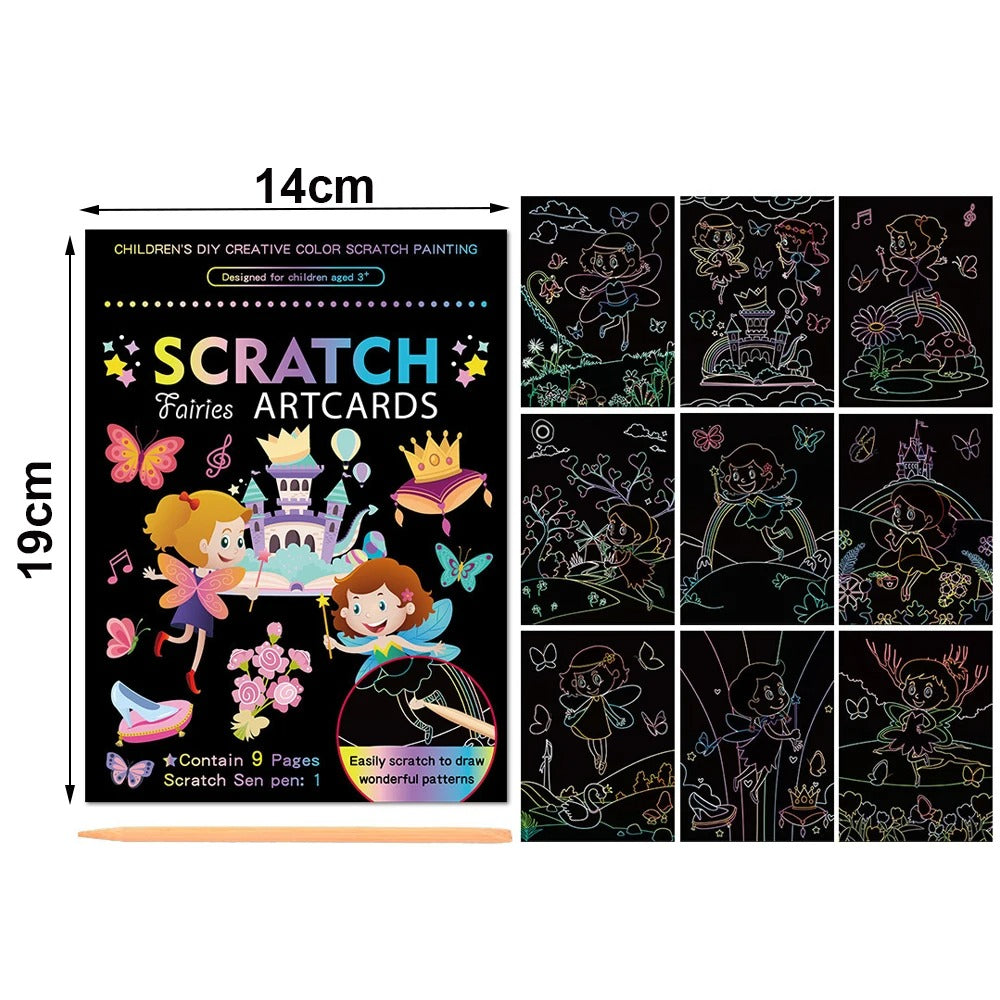 Rainbow Magic Scratch Book