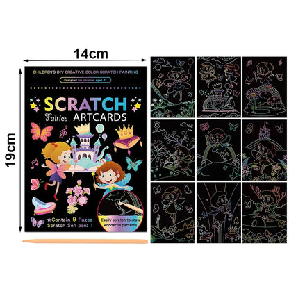 Rainbow Magic Scratch Book