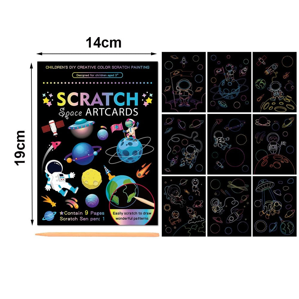 Rainbow Magic Scratch Book