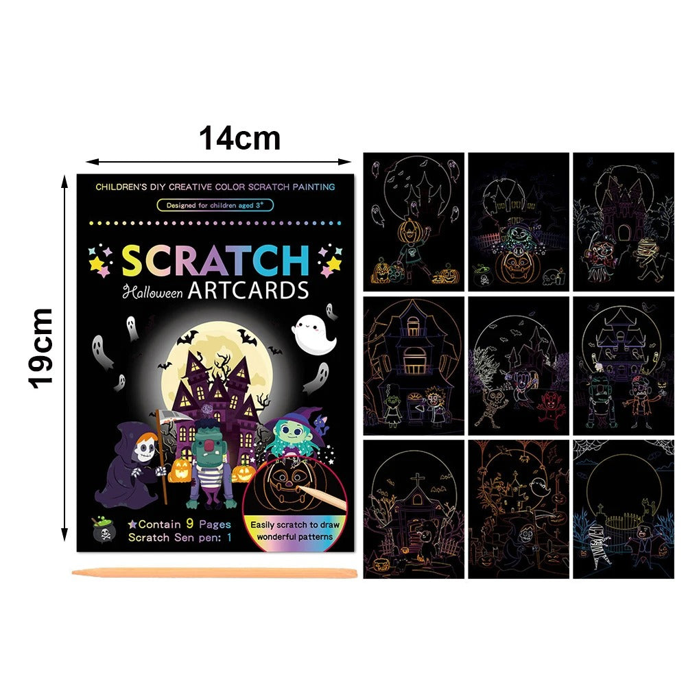 Rainbow Magic Scratch Book