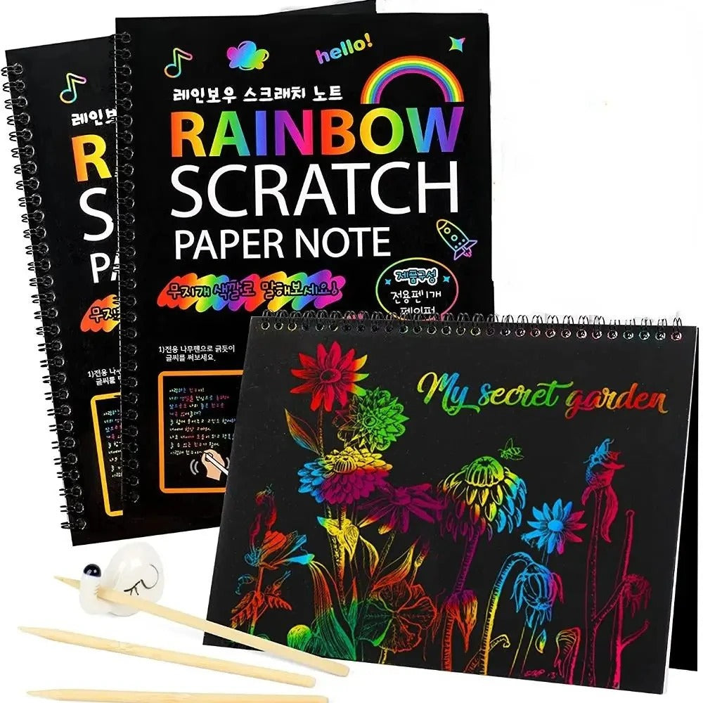 Rainbow Magic Scratch Book