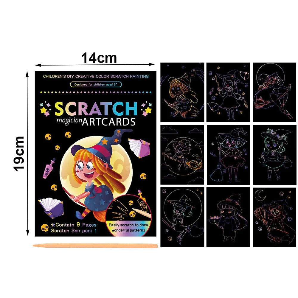 Rainbow Magic Scratch Book