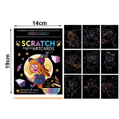 Rainbow Magic Scratch Book