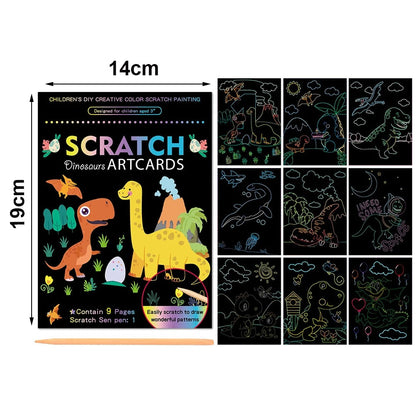 Rainbow Magic Scratch Book