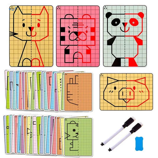 Children Grid drawing toy