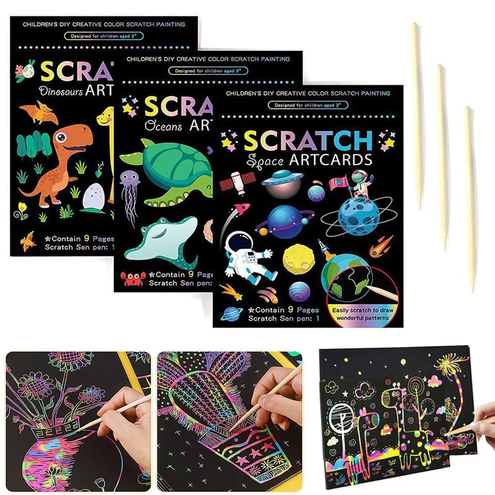 Rainbow Magic Scratch Book