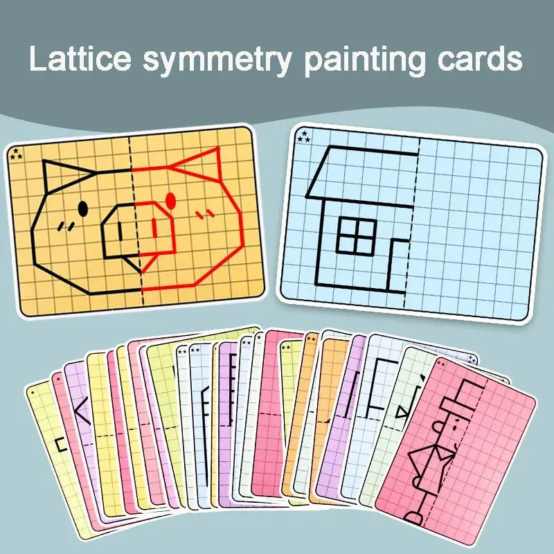 Children Grid drawing toy
