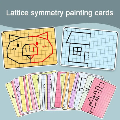 Children Grid drawing toy