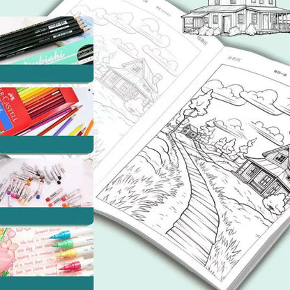 Artistic Drawing Practice Book