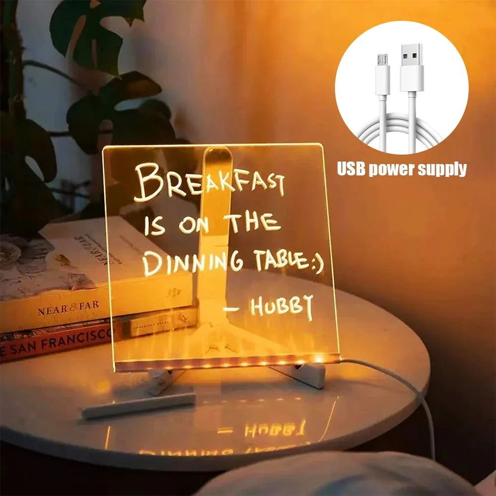 LED Glow Drawing Board