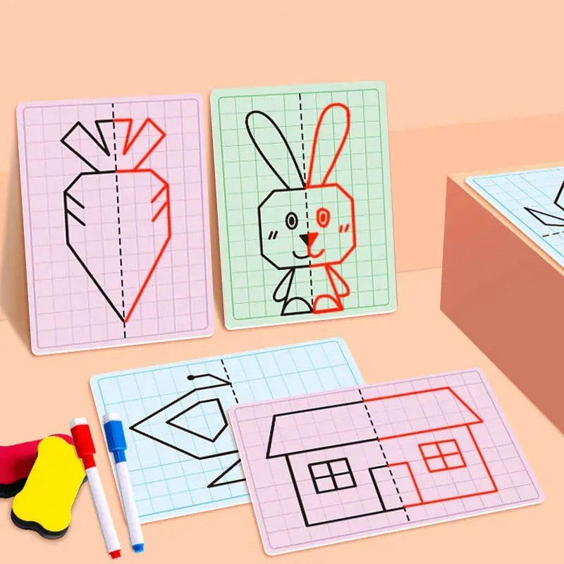 Children Grid drawing toy