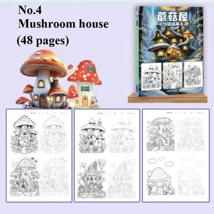 Artistic Drawing Practice Book