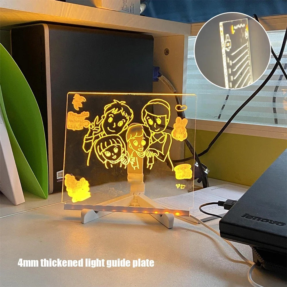 LED Glow Drawing Board