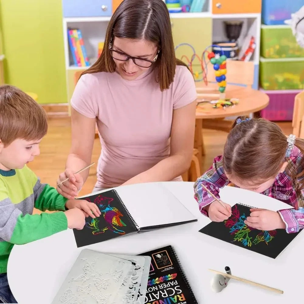 Rainbow Magic Scratch Book