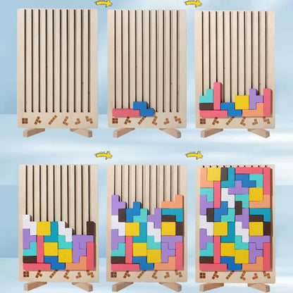 3D Wooden Puzzle