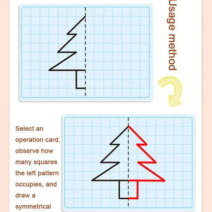 Children Grid drawing toy