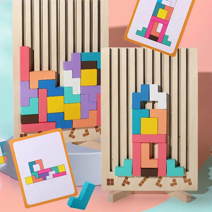 3D Wooden Puzzle