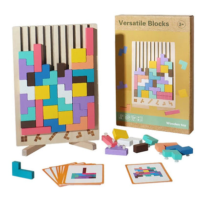 3D Wooden Puzzle