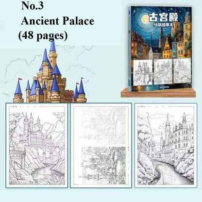 Artistic Drawing Practice Book