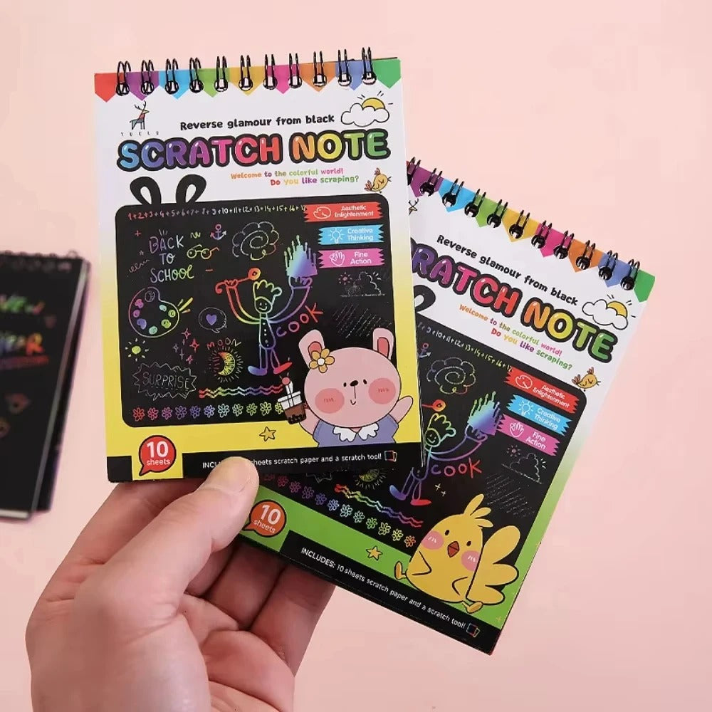Rainbow Magic Scratch Book