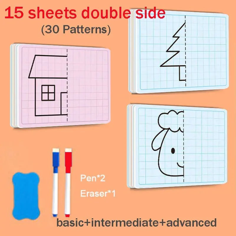 Children Grid drawing toy