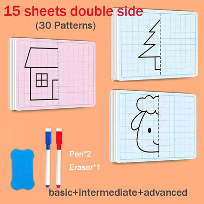 Children Grid drawing toy