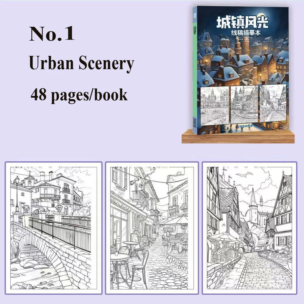 Artistic Drawing Practice Book
