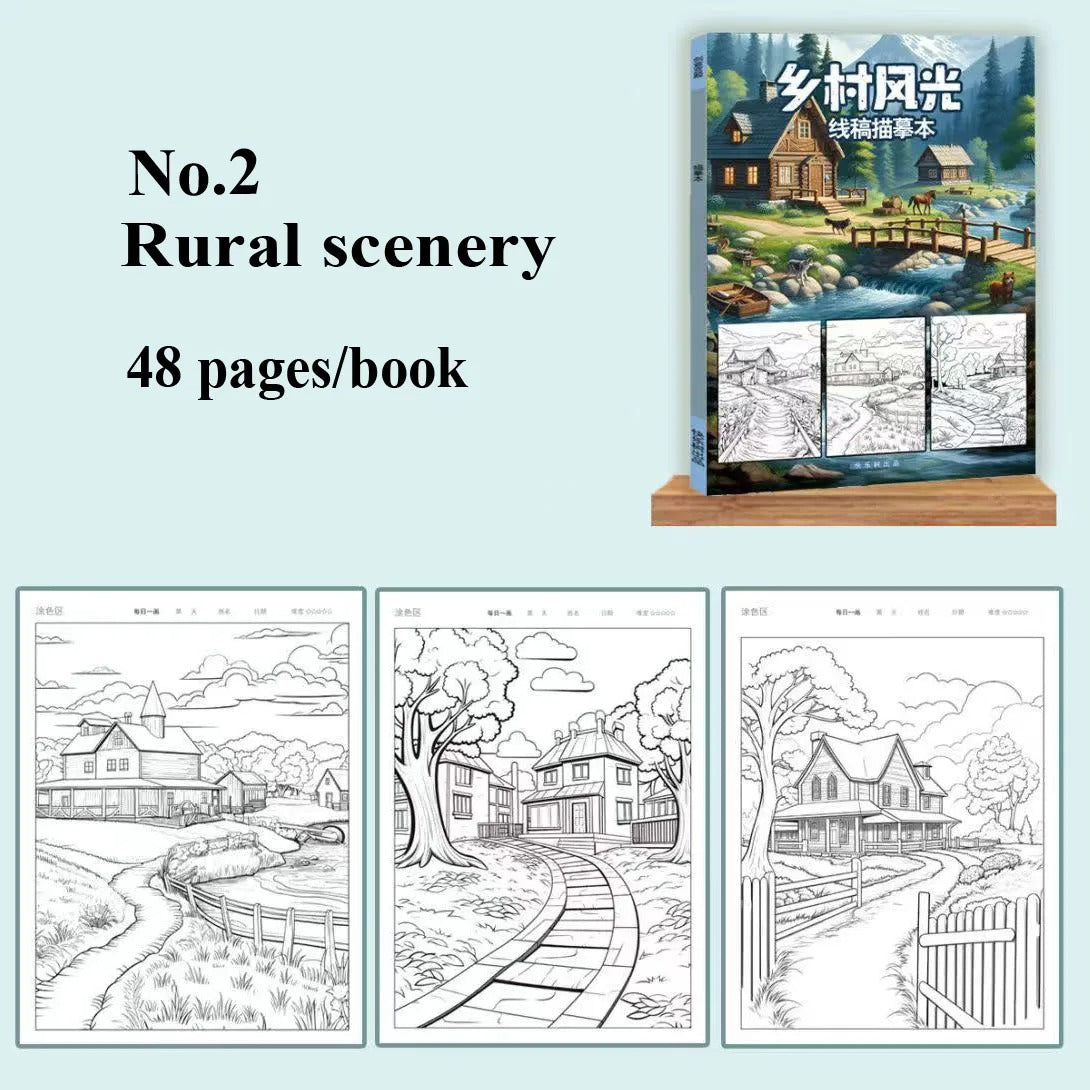 Artistic Drawing Practice Book